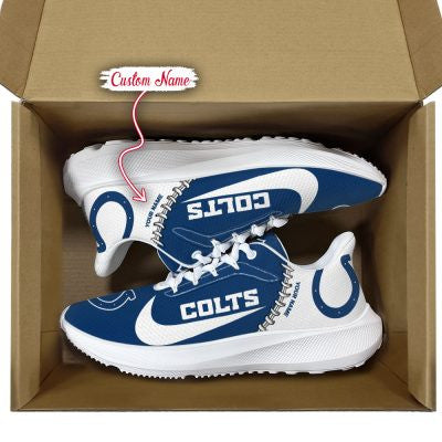 Indianapolis Colts Lightweight Patch Decor Running Shoes AZBTRS000087