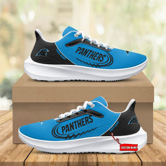 Carolina Panthers Lightweight Patch Decor Running Shoes AZBTRS000095