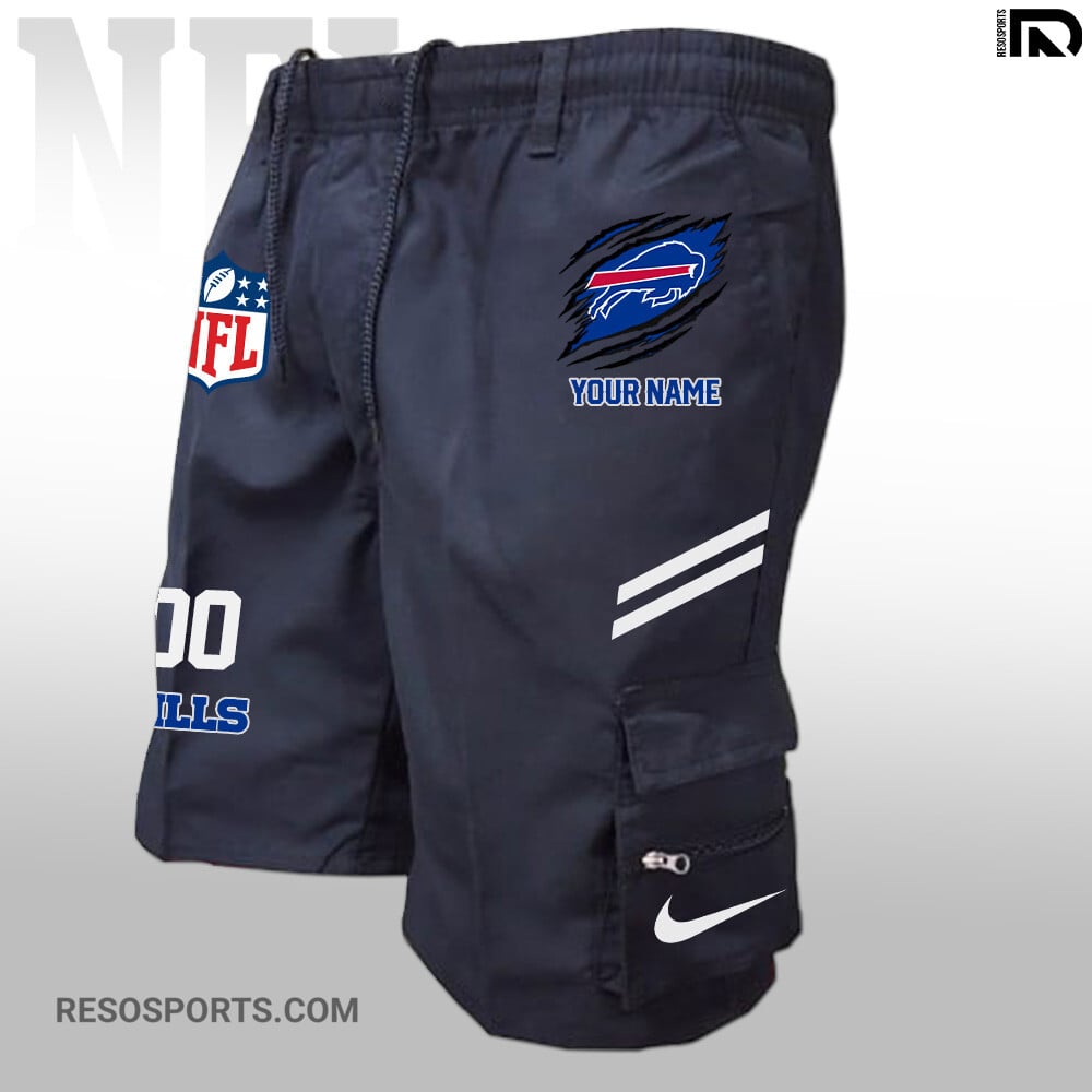 Buffalo Bills Personalized Multi-Pockets Man Shorts AZBTMPMS000031