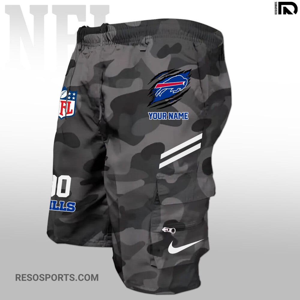 Buffalo Bills Personalized Multi-Pockets Man Shorts AZBTMPMS000031