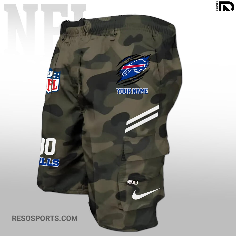 Buffalo Bills Personalized Multi-Pockets Man Shorts AZBTMPMS000031