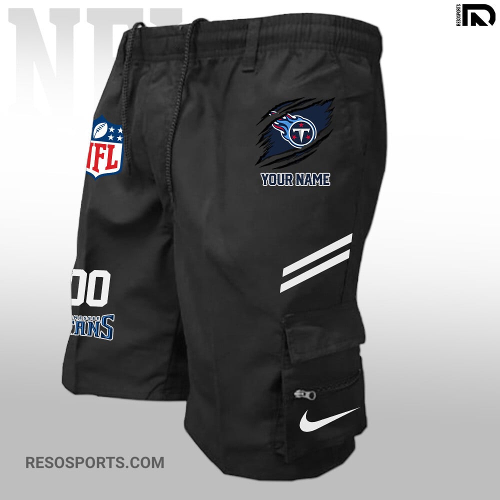Tennessee Titans Personalized Multi-Pockets Man Shorts AZBTMPMS000004