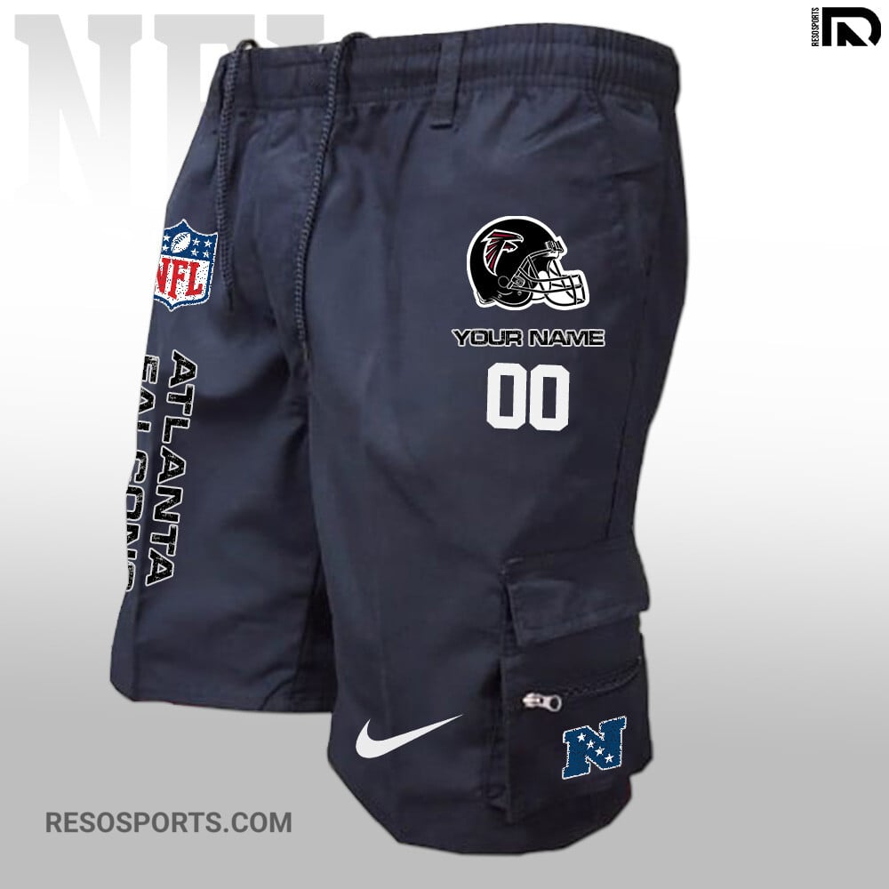 Atlanta Falcons Personalized Multi-Pockets Man Shorts AZBTMPMS000007