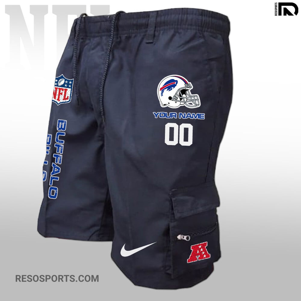 Buffalo Bills Personalized Multi-Pockets Man Shorts AZBTMPMS000009