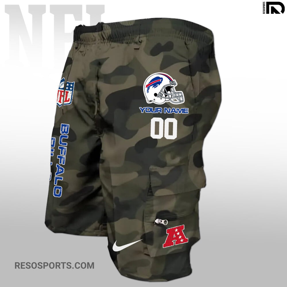 Buffalo Bills Personalized Multi-Pockets Man Shorts AZBTMPMS000009