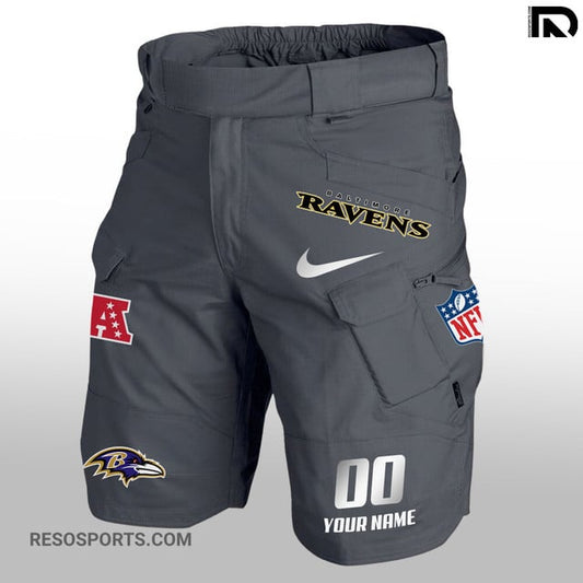 Baltimore Ravens Limited Edition Front Pockets Men Shorts AZBTFPMS000130