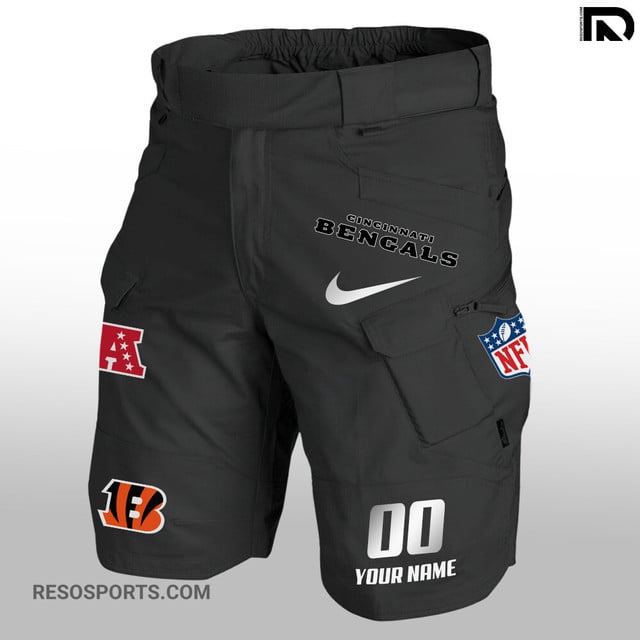 Cincinnati Bengals Limited Edition Front Pockets Men Shorts AZBTFPMS000134
