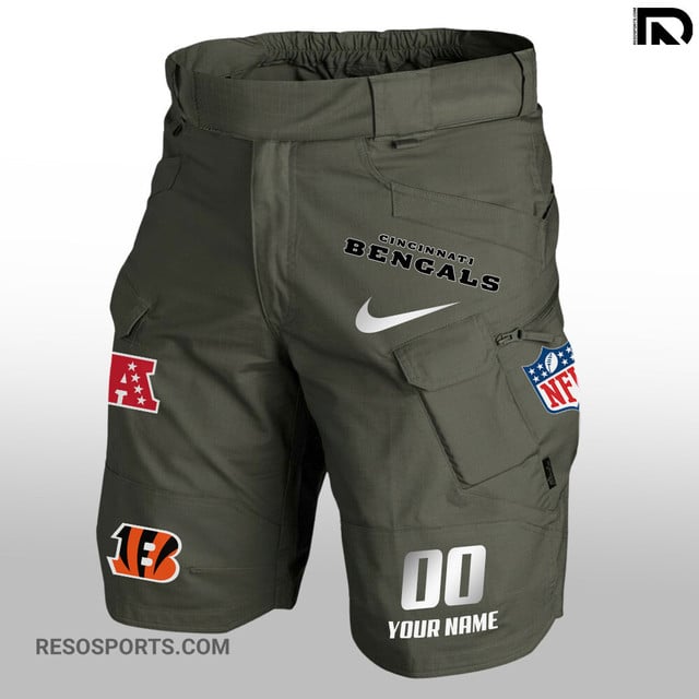 Cincinnati Bengals Limited Edition Front Pockets Men Shorts AZBTFPMS000134