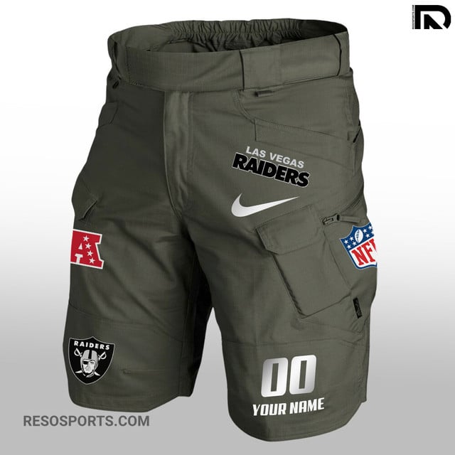 Las Vegas Raiders Limited Edition Front Pockets Men Shorts AZBTFPMS000125
