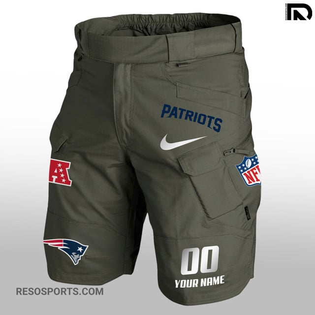 New England Patriots Limited Edition Front Pockets Men Shorts AZBTFPMS000117