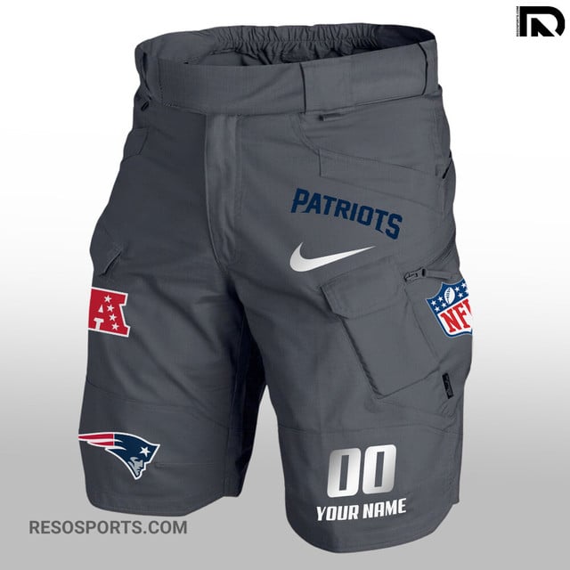 New England Patriots Limited Edition Front Pockets Men Shorts AZBTFPMS000117