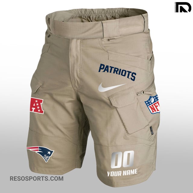 New England Patriots Limited Edition Front Pockets Men Shorts AZBTFPMS000117