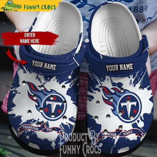Tennessee Titans Clogs Shoes AZBTCL000020