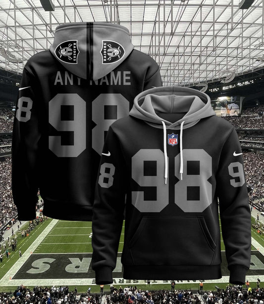 Las Vegas Raiders New Personalized Football Hoodie Style Jersey AZBTJSHD000078