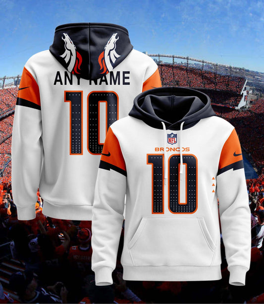 Denver Broncos New Personalized Football Hoodie Style Jersey AZBTJSHD000071