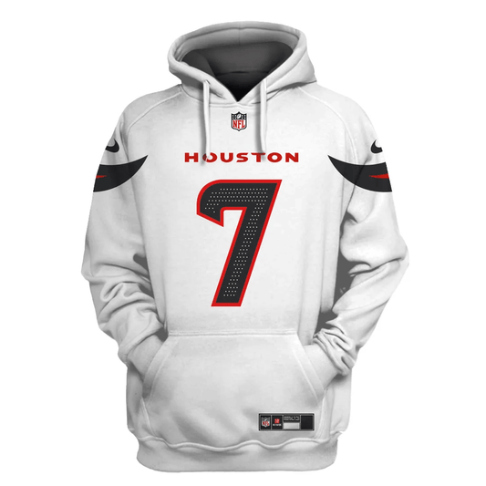 Houston Texans New Personalized Football Hoodie Style Jersey AZBTJSHD000039
