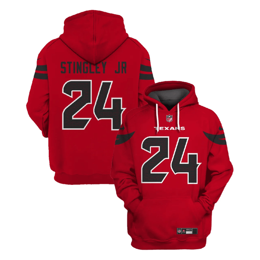 Houston Texans New Personalized Football Hoodie Style Jersey AZBTJSHD000033
