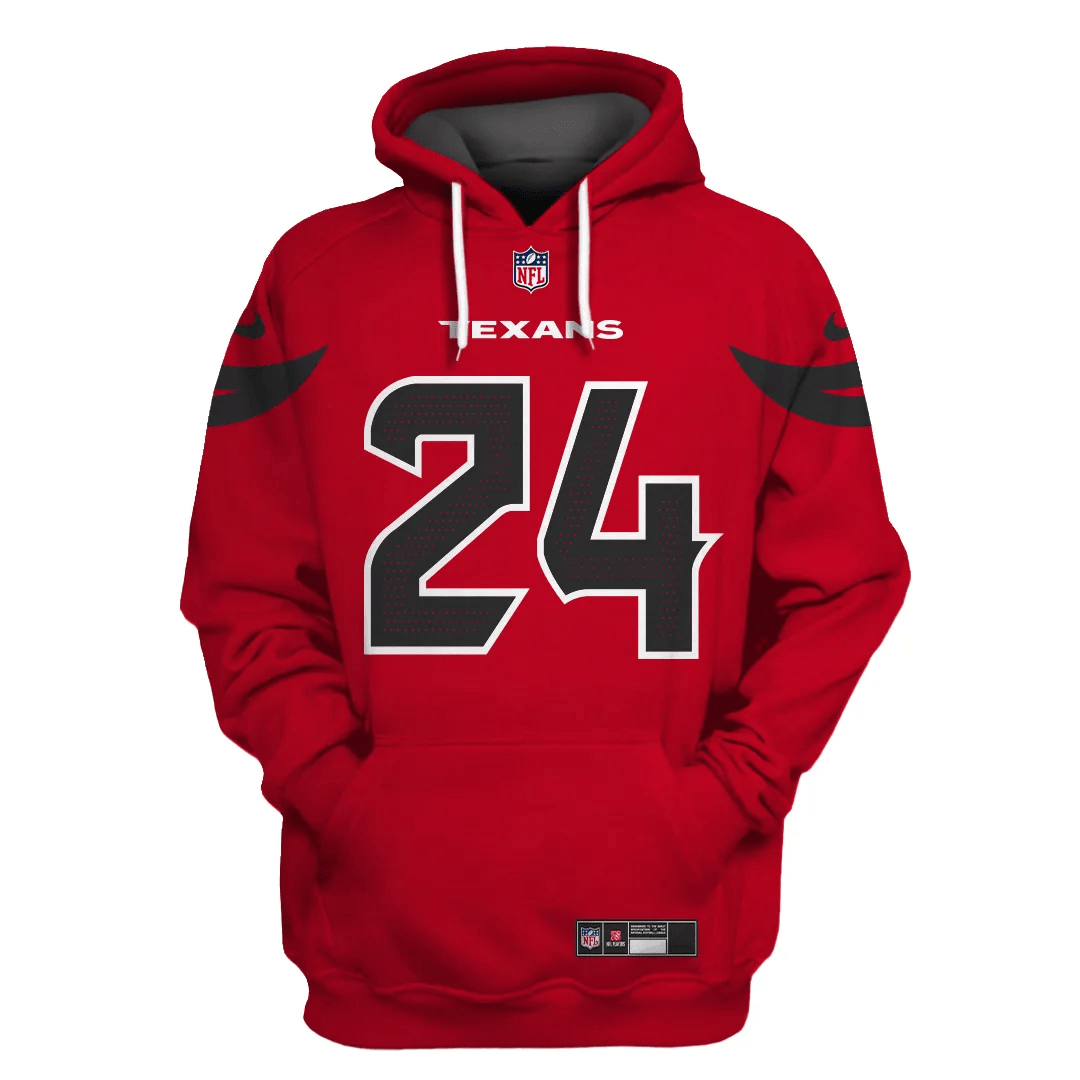 Houston Texans New Personalized Football Hoodie Style Jersey AZBTJSHD000033