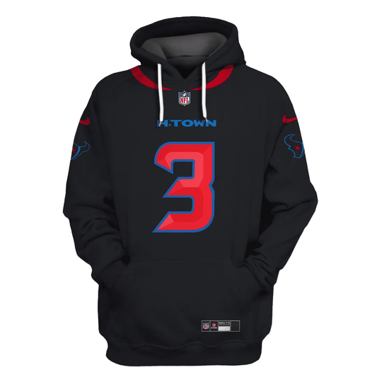 Houston Texans New Personalized Football Hoodie Style Jersey AZBTJSHD000035