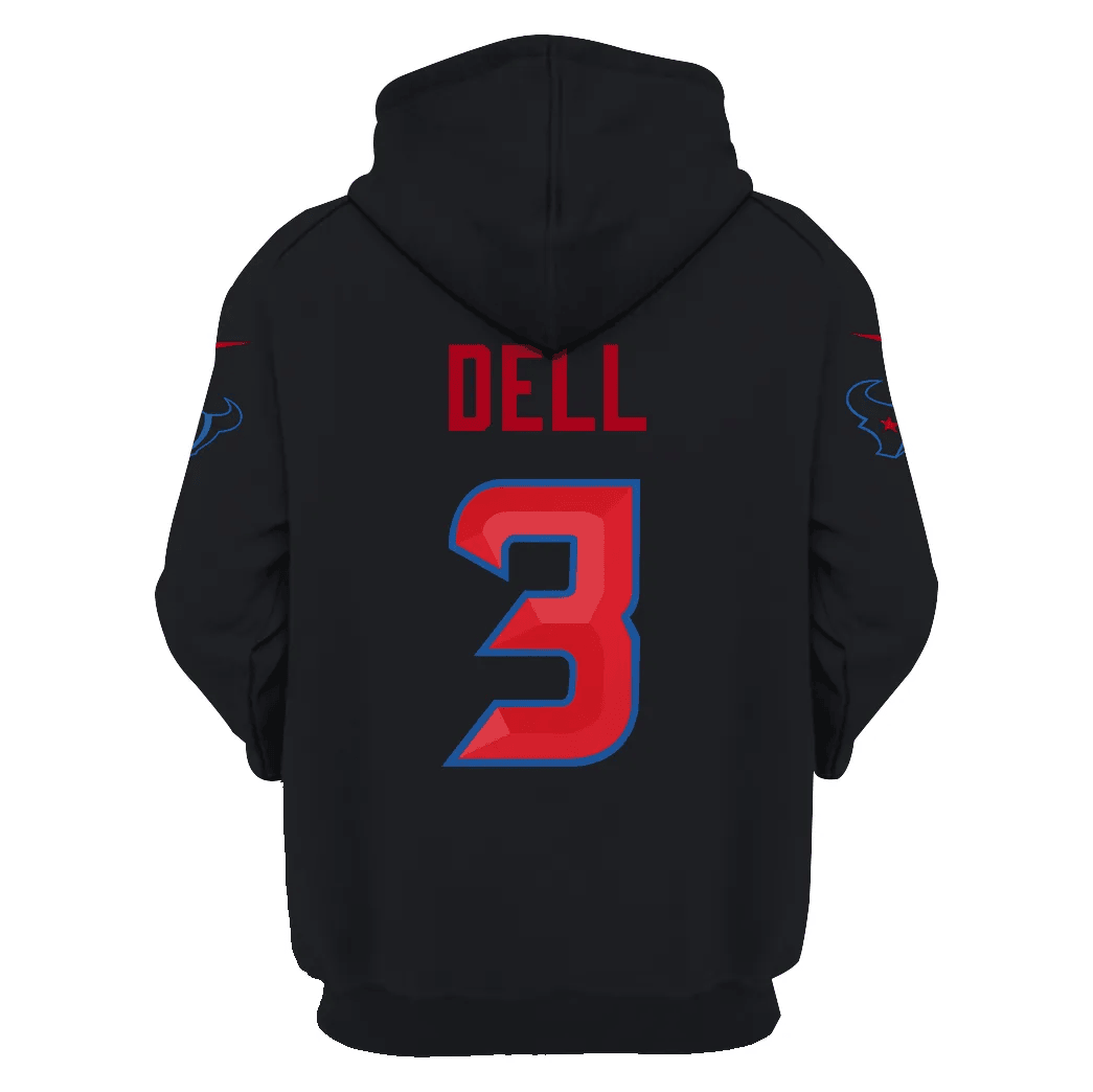 Houston Texans New Personalized Football Hoodie Style Jersey AZBTJSHD000035
