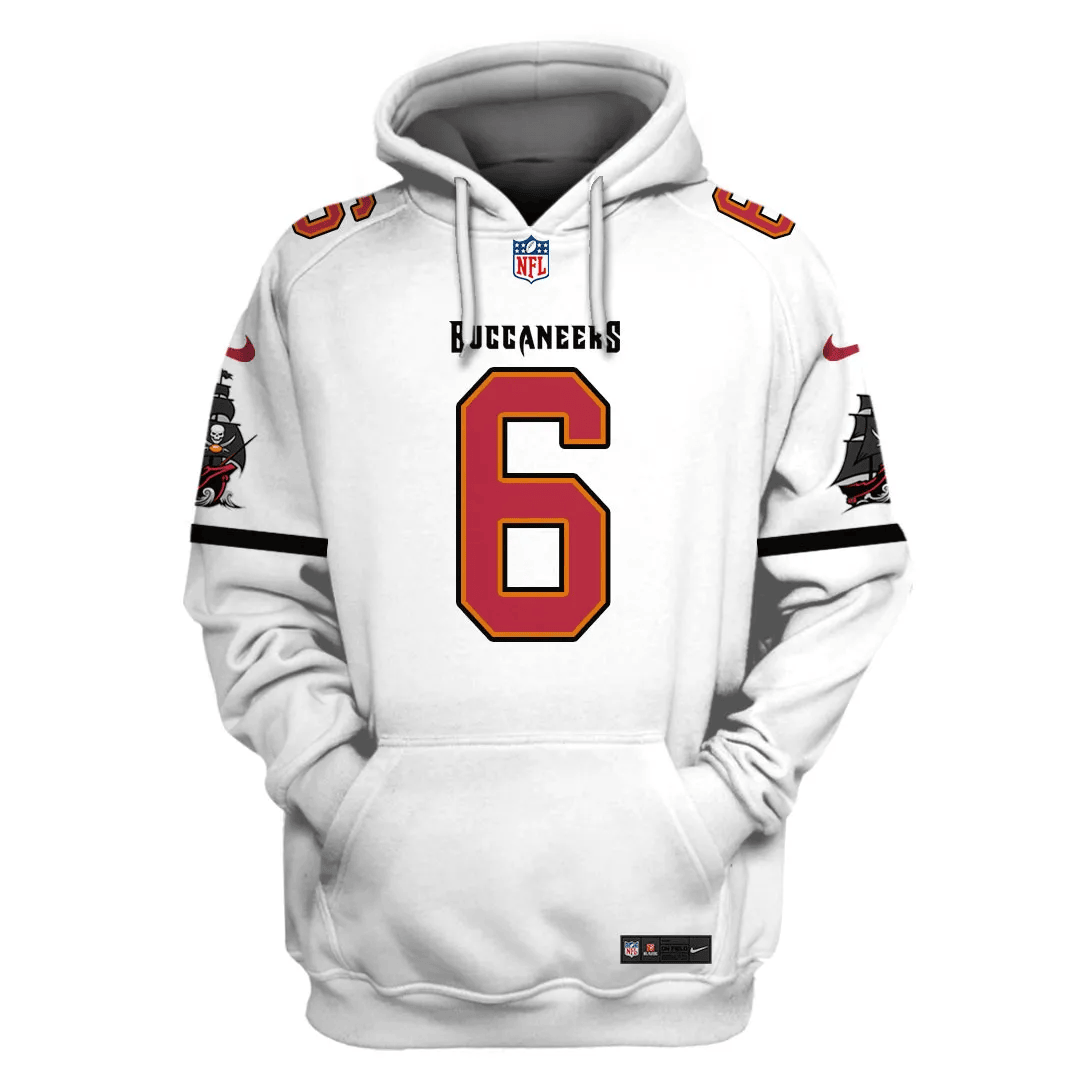 Tampa Bay Buccaneers New Personalized Football Hoodie Style Jersey AZBTJSHD000043