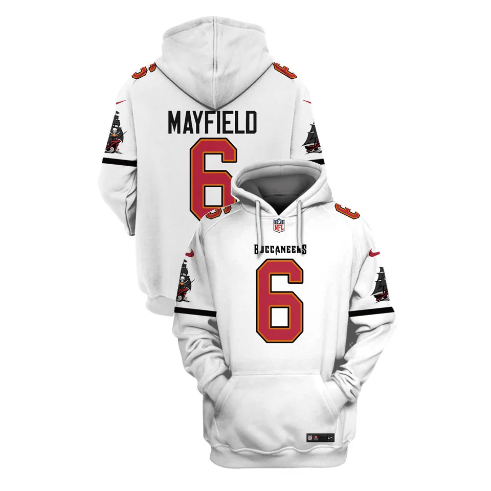 Tampa Bay Buccaneers New Personalized Football Hoodie Style Jersey AZBTJSHD000043