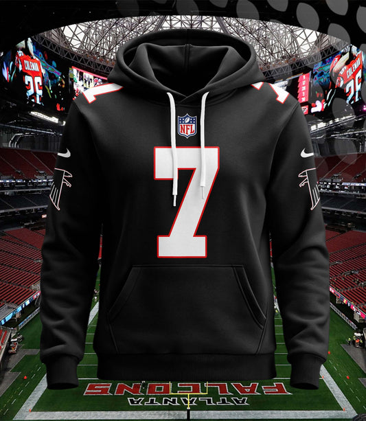 Atlanta Falcons New Personalized Football Hoodie Style Jersey AZBTJSHD000023