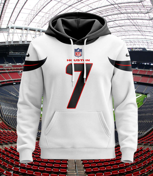 Houston Texans New Personalized Football Hoodie Style Jersey AZBTJSHD000038