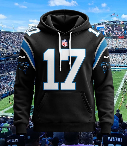 Carolina Panthers New Personalized Football Hoodie Style Jersey AZBTJSHD000049