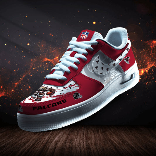 Atlanta Falcons Personalized AF1-1 Logo Pattern Sneakers   AZBTAF1000376