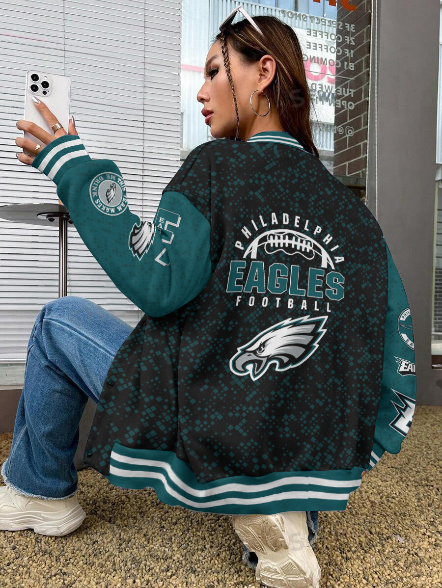 Philadelphia Eagles National Football League Varsity Jacket AZBTVJK000617