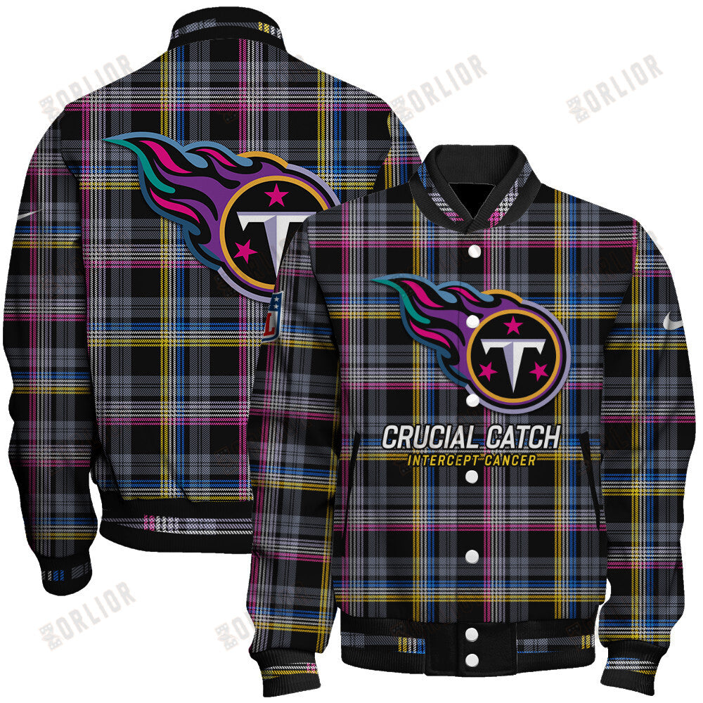 Tennessee Titans Personalized Unisex Varsity Jacket AZBTVJK000311