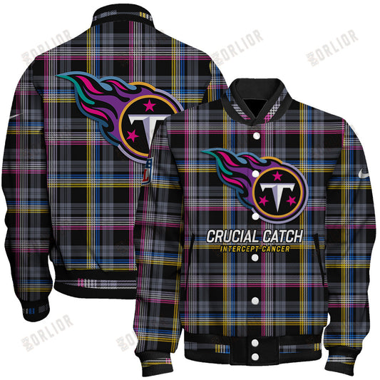 Tennessee Titans Personalized Unisex Varsity Jacket AZBTVJK000311