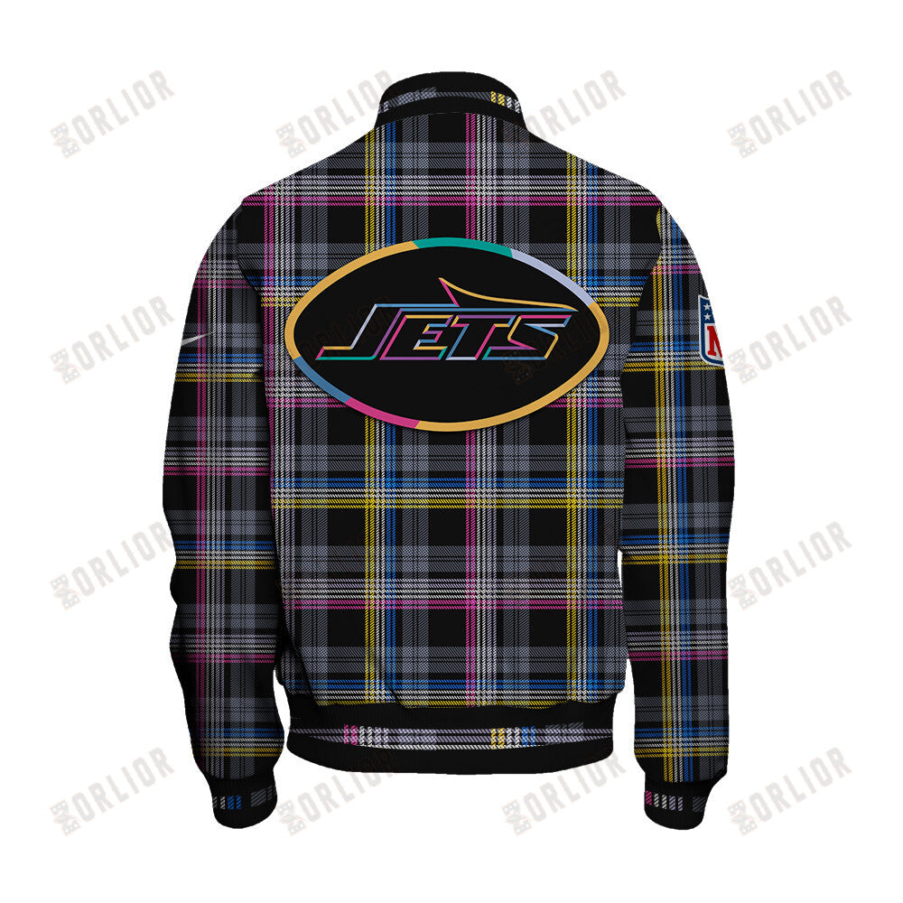 New York Jets Personalized Unisex Varsity Jacket AZBTVJK000317