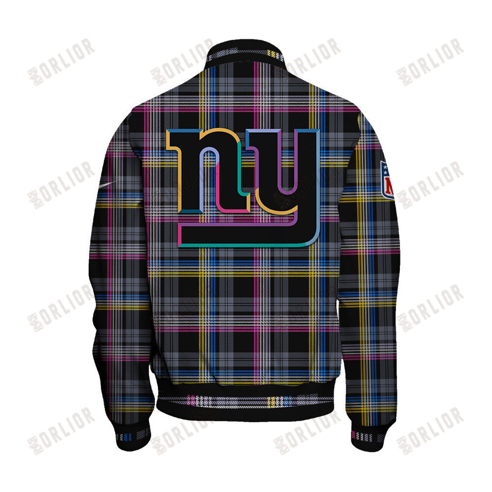 New York Giants Personalized Unisex Varsity Jacket AZBTVJK000318