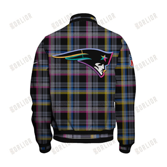 New England Patriots Personalized Unisex Varsity Jacket AZBTVJK000320
