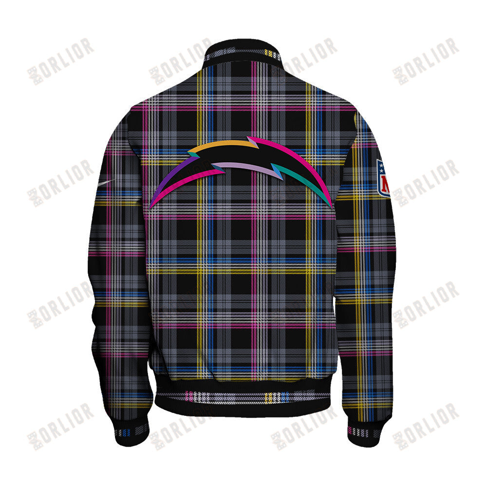 Los Angeles Chargers Personalized Unisex Varsity Jacket AZBTVJK000324