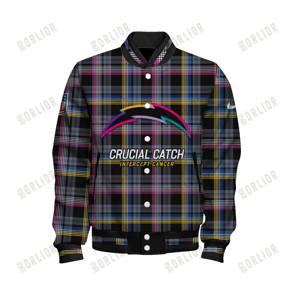 Los Angeles Chargers Personalized Unisex Varsity Jacket AZBTVJK000324