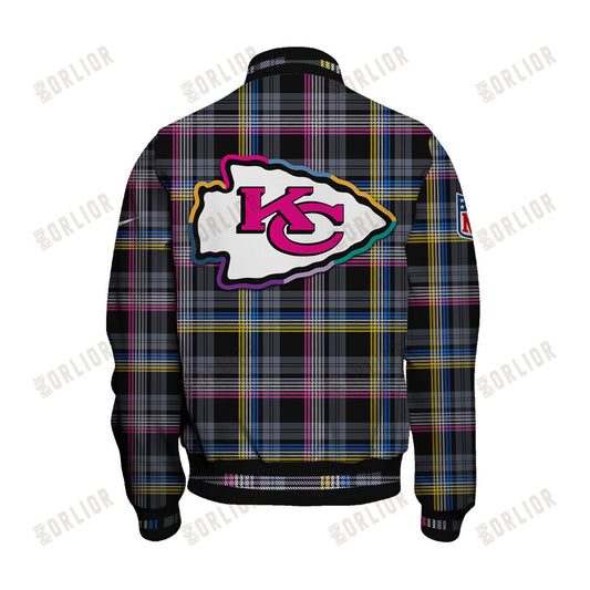 Kansas City Chiefs Personalized Unisex Varsity Jacket AZBTVJK000326