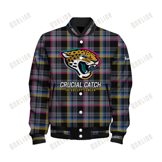 Jacksonville Jaguars Personalized Unisex Varsity Jacket AZBTVJK000327