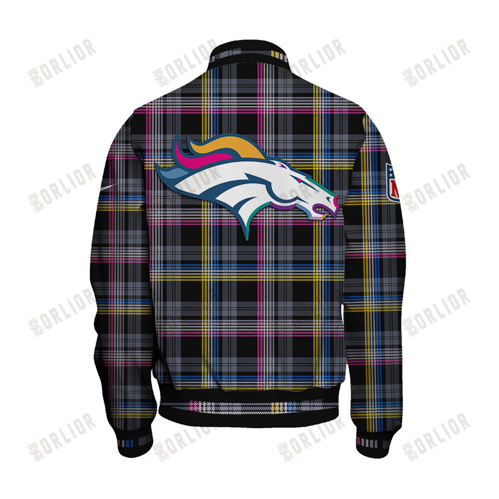 Denver Broncos Personalized Unisex Varsity Jacket AZBTVJK000332