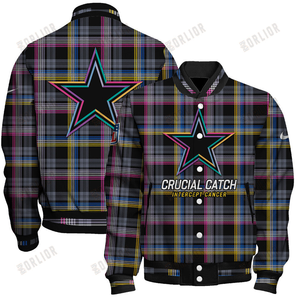 Dallas Cowboys Personalized Unisex Varsity Jacket AZBTVJK000333