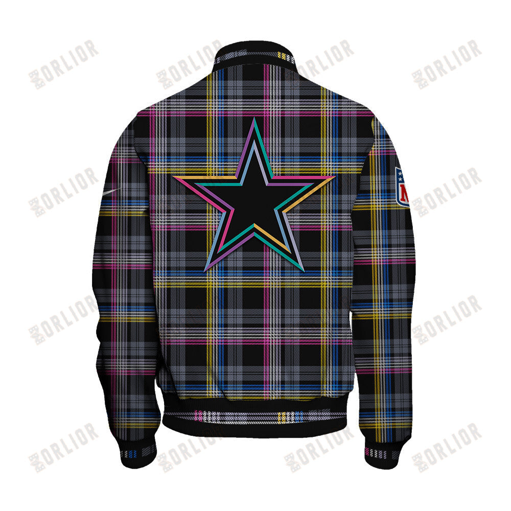 Dallas Cowboys Personalized Unisex Varsity Jacket AZBTVJK000333