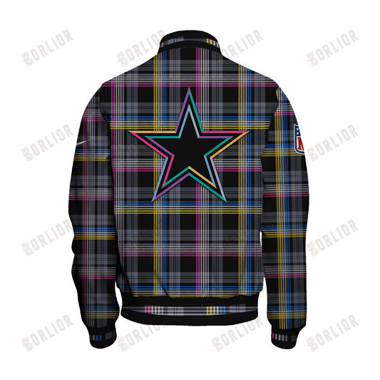 Dallas Cowboys Personalized Unisex Varsity Jacket AZBTVJK000333