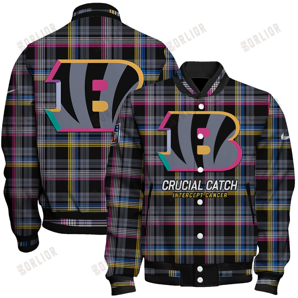 Cincinnati Bengals Personalized Unisex Varsity Jacket AZBTVJK000335