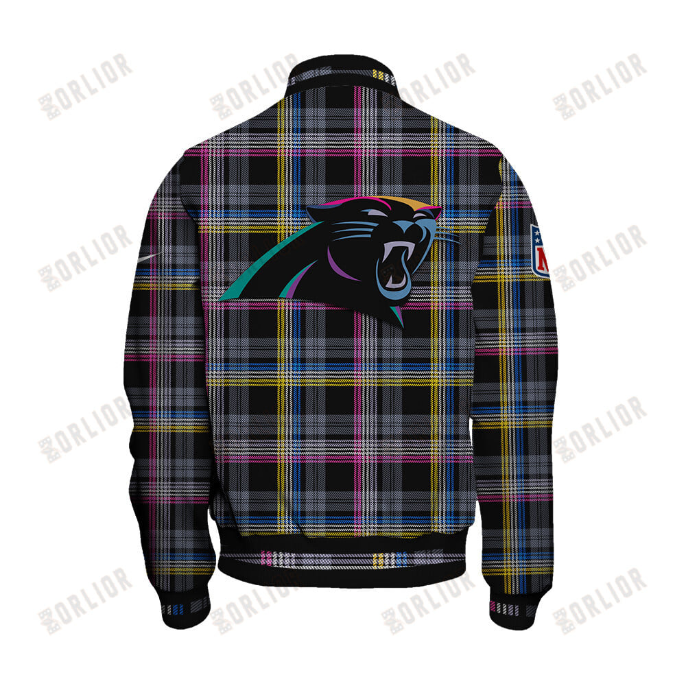 Carolina Panthers Personalized Unisex Varsity Jacket AZBTVJK000337