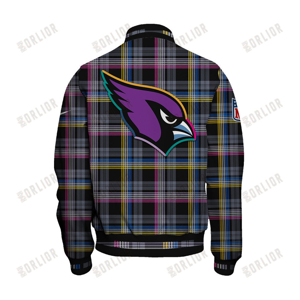 Arizona Cardinals Personalized Unisex Varsity Jacket AZBTVJK000341