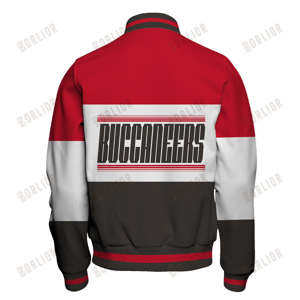 Tampa Bay Buccaneers Unique Design Unisex Varsity Jacket AZBTVJK000236