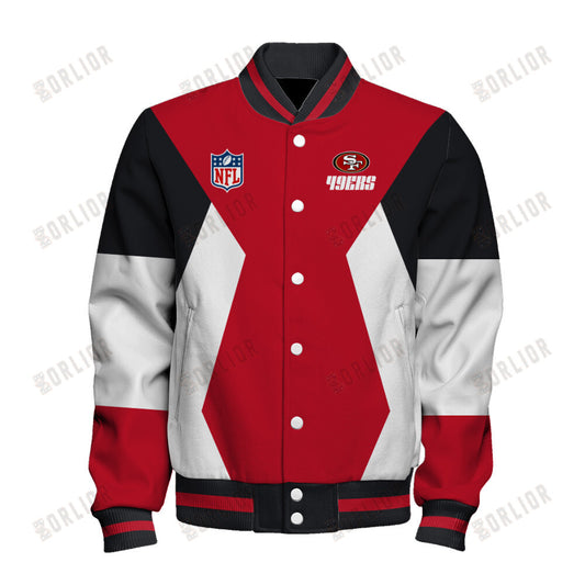 San Francisco 49ers Unique Design Unisex Varsity Jacket AZBTVJK000238