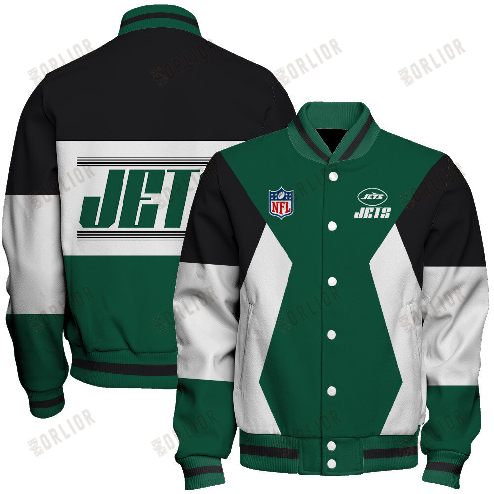 New York Jets Unique Design Unisex Varsity Jacket AZBTVJK000241